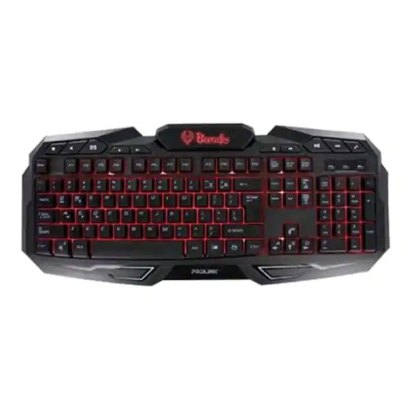 PROLINK - Borearis 3-Color Illuminated Multimedia Gaming Keyboard [PKGM9302]