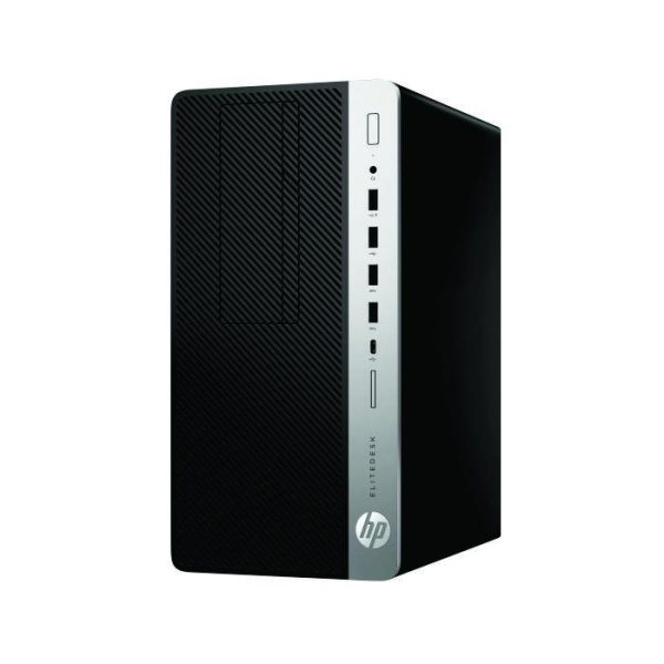 HP - EliteDesk 705 G4 MicroTower (R7 Pro 2700/RX550 4GB/8GB DDR4/1TB HDD/DVDRW/usb wired keyboard & mouse/Win10H/20.7inch) [5QH33PA]