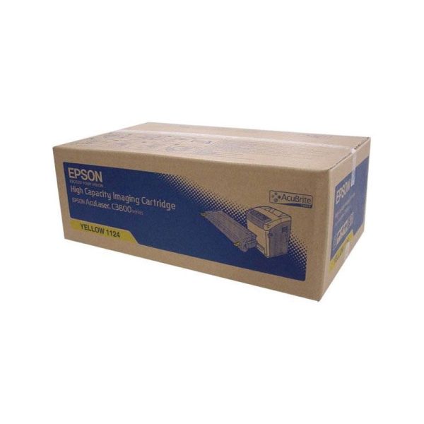 EPSON - C3800 HIGH CAP TONER CARTRIDGE-9K-YELLOW [C13S051124]