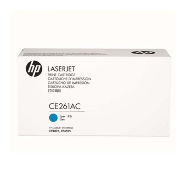 HP - Cyan LaserJet Print Cartridge [CE261AC]