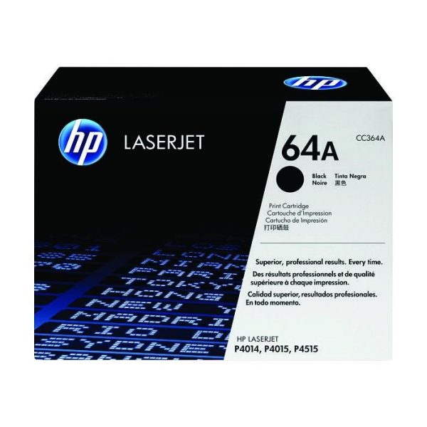 HP - LaserJet 10K Black Toner Cartridge [CC364A]