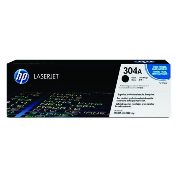 HP - Color LaserJet CP2025 Black Cartridge [CC530A]