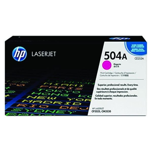 HP - CP3525/CM3530 MFP Magenta Print Cartridge [CE253A]