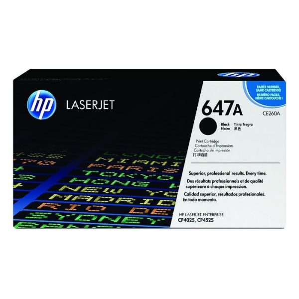 HP - LaserJet CP4025/4525 8.5K Blk Cartridge [CE260A]