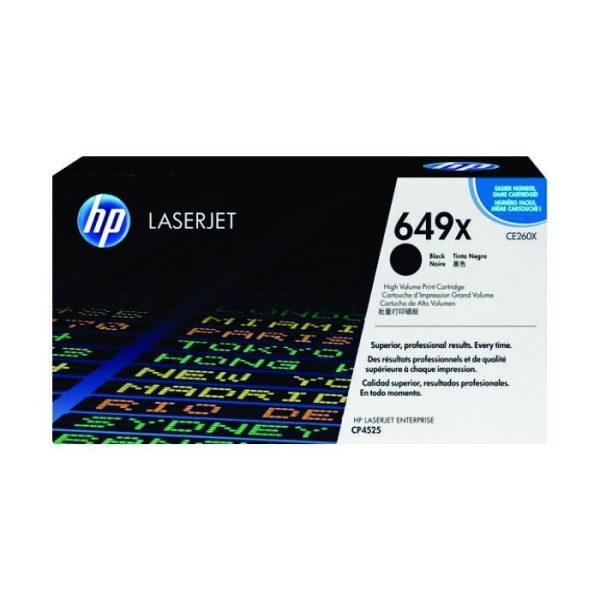 HP - LaserJet CP4525 17K Blk Prt Cartridge [CE260X]