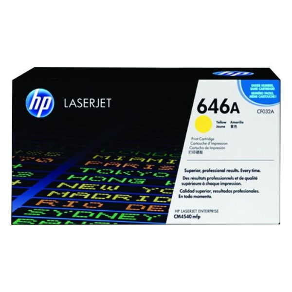 HP - LaserJet CM4540 MFP Ylw Cartridge [CF032A]