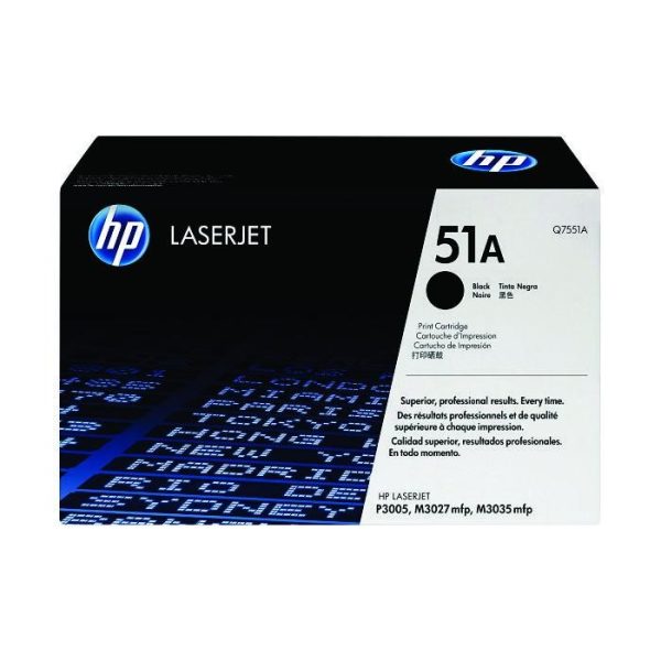 HP - LaserJet P3005/M3035 mfp Black Cartridge [Q7551A]