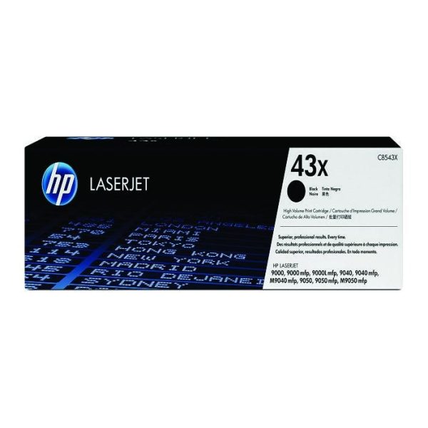 HP - LaserJet 9040 Black Print Cartridge [C8543X]