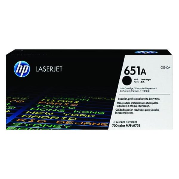 HP - LaserJet 700 Color MFP 775 Black Cartridge [CE340A]