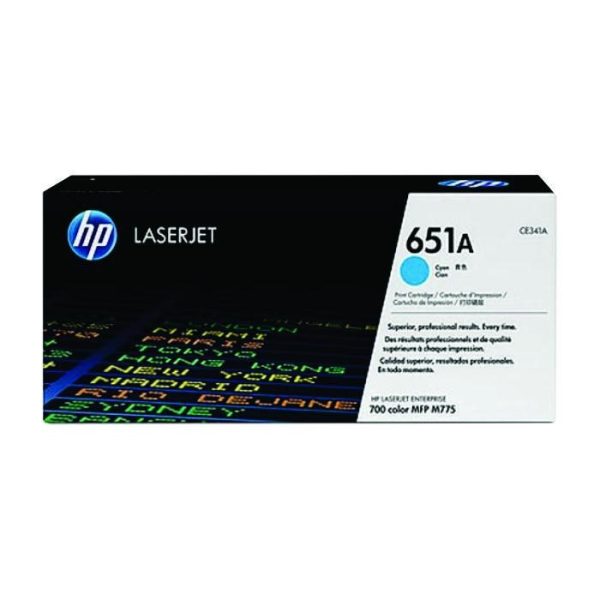 HP - LaserJet 700 Color MFP 775 Cyan Cartridge [CE341A]
