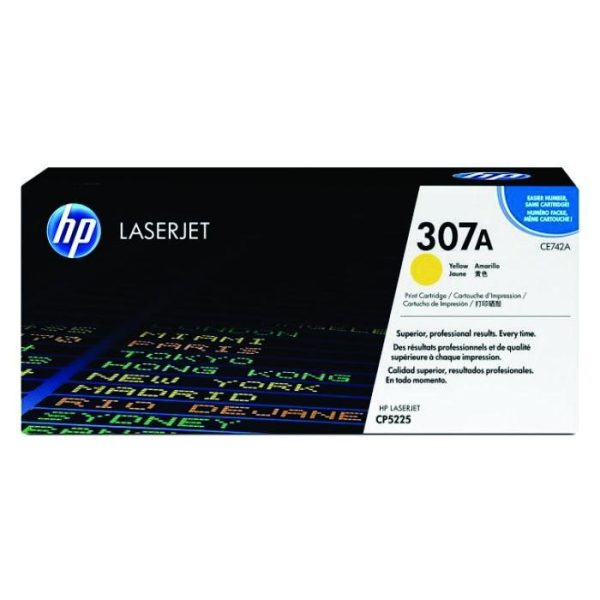 HP - Color LaserJet CP5225 Ylw Cartridge [CE742A]