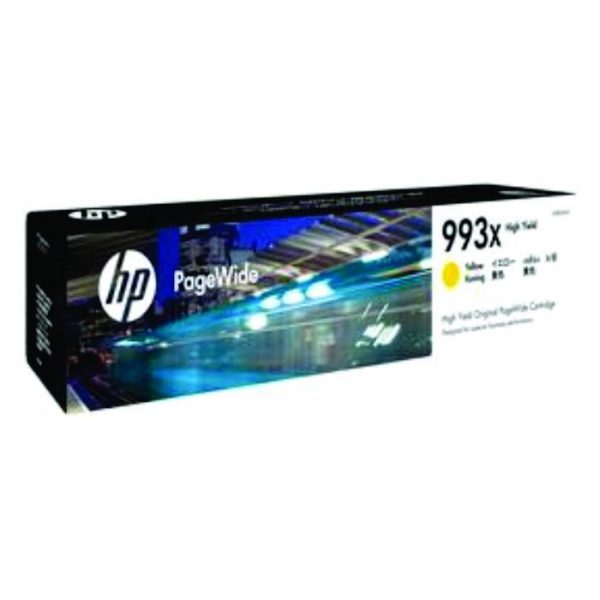 HP - 993X Yellow Original PageWide Cartridge [M0K00AA]