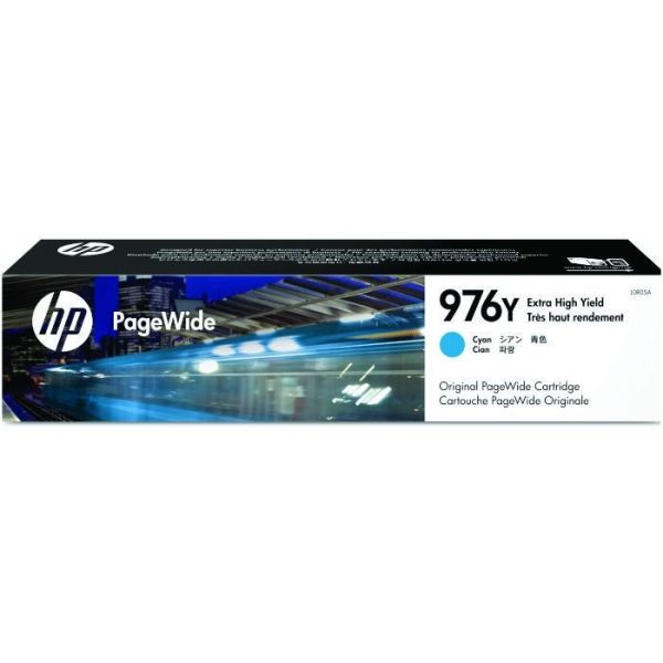 HP - 976Y Cyan Original PageWide Cartridge [L0R05A]