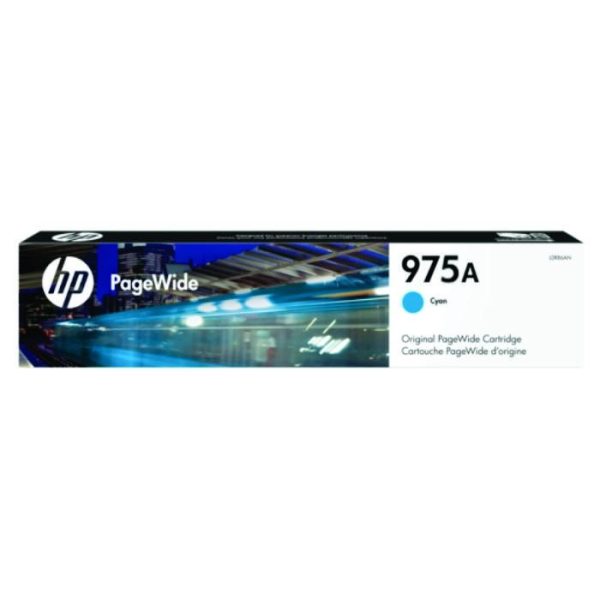 HP - 975A Cyan Original PageWide Cartridge [L0R88AA]