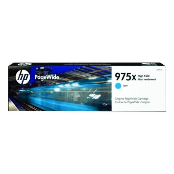 HP - 975X Cyan Original PageWide Cartridge [L0S00AA]