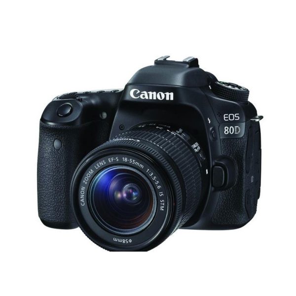 CANON - Digital EOS 80D Lens 18-55mm IS STM WiFi