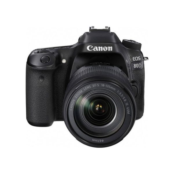 CANON - Digital EOS 80D Lens EF-S18-135 IS USM WiFi
