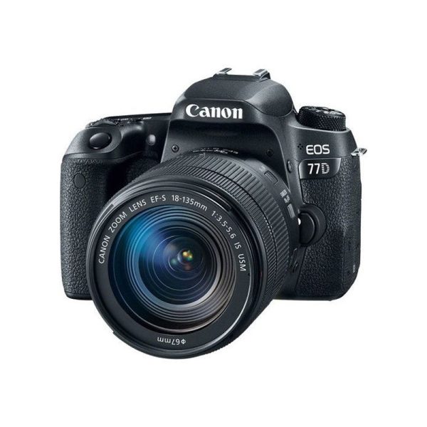 CANON - EOS 77D DSLR Camera 18-135mm USM Lens