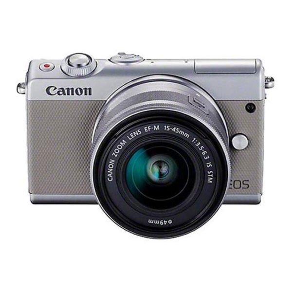 CANON - EOS M100 Mirrorless Digital 15-45mm Lens (Grey)