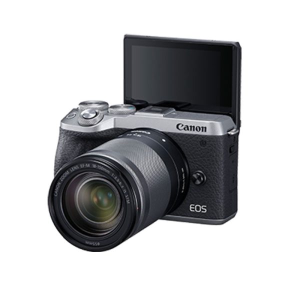 CANON - EOS M6 Mark II Silver EF-M 18-150mm
