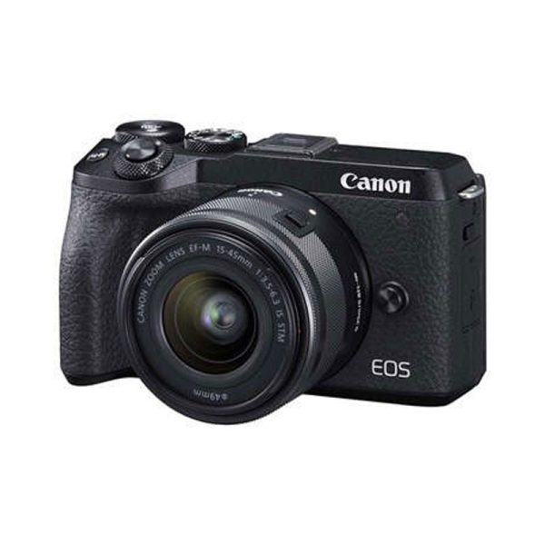CANON - EOS M6 mark II Black EF-M15-45mm