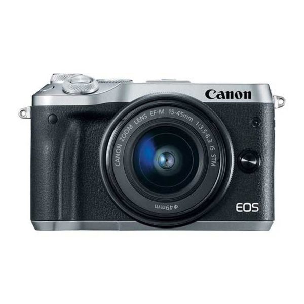 CANON - EOS M6 mark II Silver EF-M15-45mm