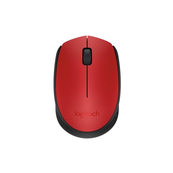 LOGITECH - M171 Red Wireless Mouse