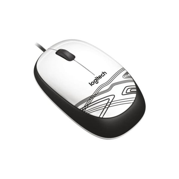 LOGITECH - M105 HD Optical Mouse White