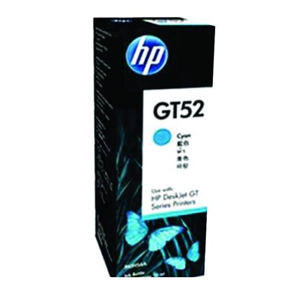 HP - GT52 Cyan Original Ink Bottle [M0H54AA]