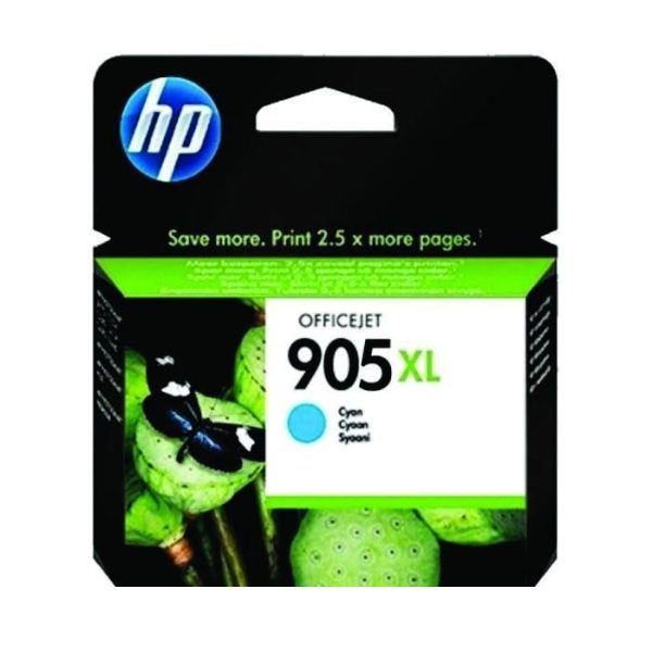 HP - 905XL Cyan Original Ink Cartridge [T6M05AA]