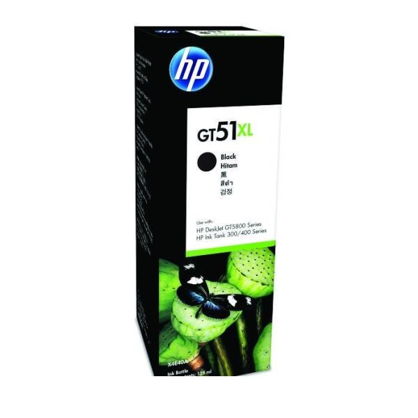 HP - GT51XL Black Original Ink Bottle [X4E40AA]