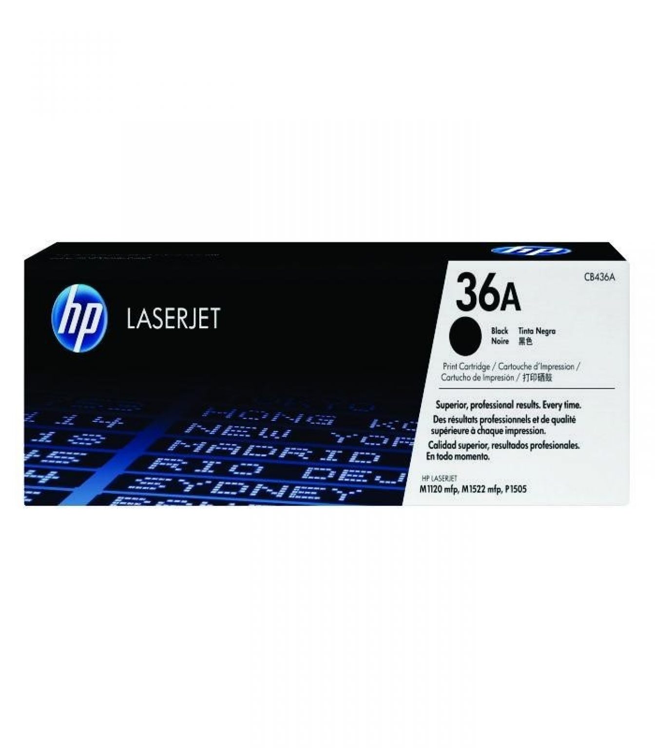 HP - LaserJet P1505 Black Cartridge [CB436A]