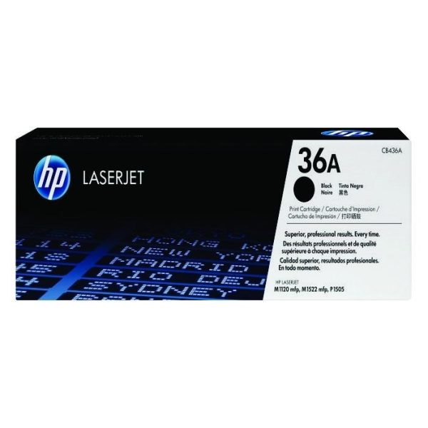 HP - LaserJet P1505 Black Cartridge [CB436A]