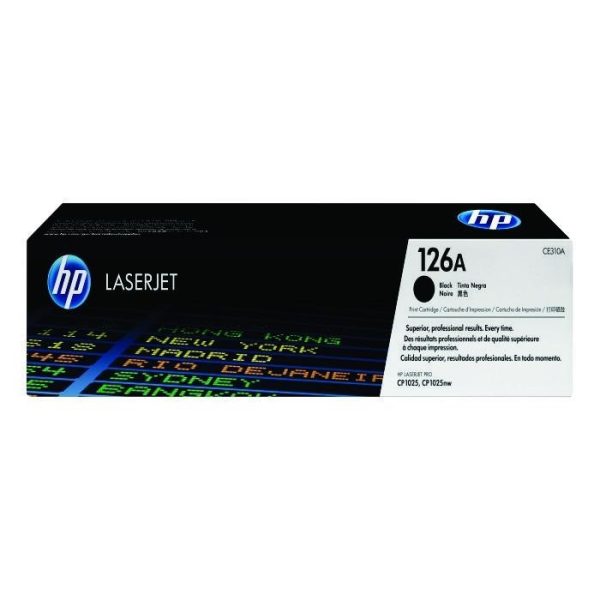 HP - CLJ CP1025 Black Print Cartridge [CE310A]