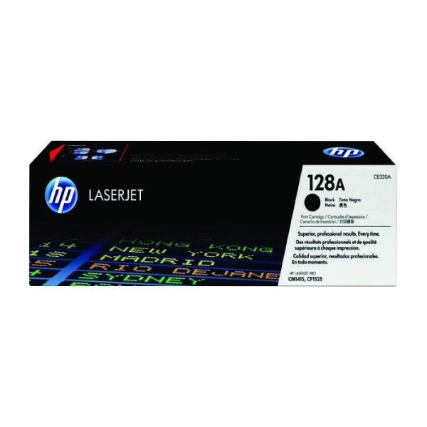 HP - LaserJet Pro CP1525/CM1415 Blk Cartridge [CE320A]