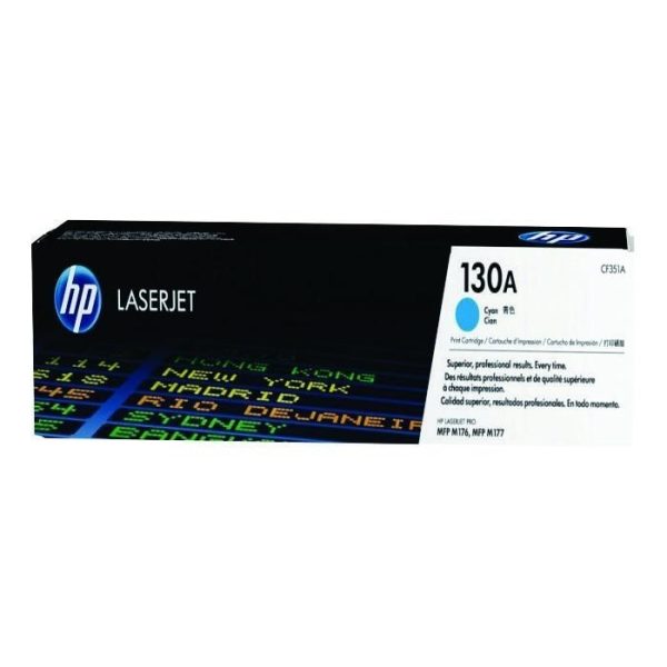 HP - M153/M176/M177 Cyan LJ Toner Cartridge [CF351A]