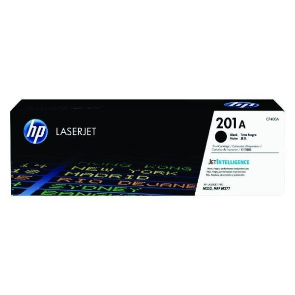 HP - 201A Black LaserJet Toner Cartridge [CF400A]