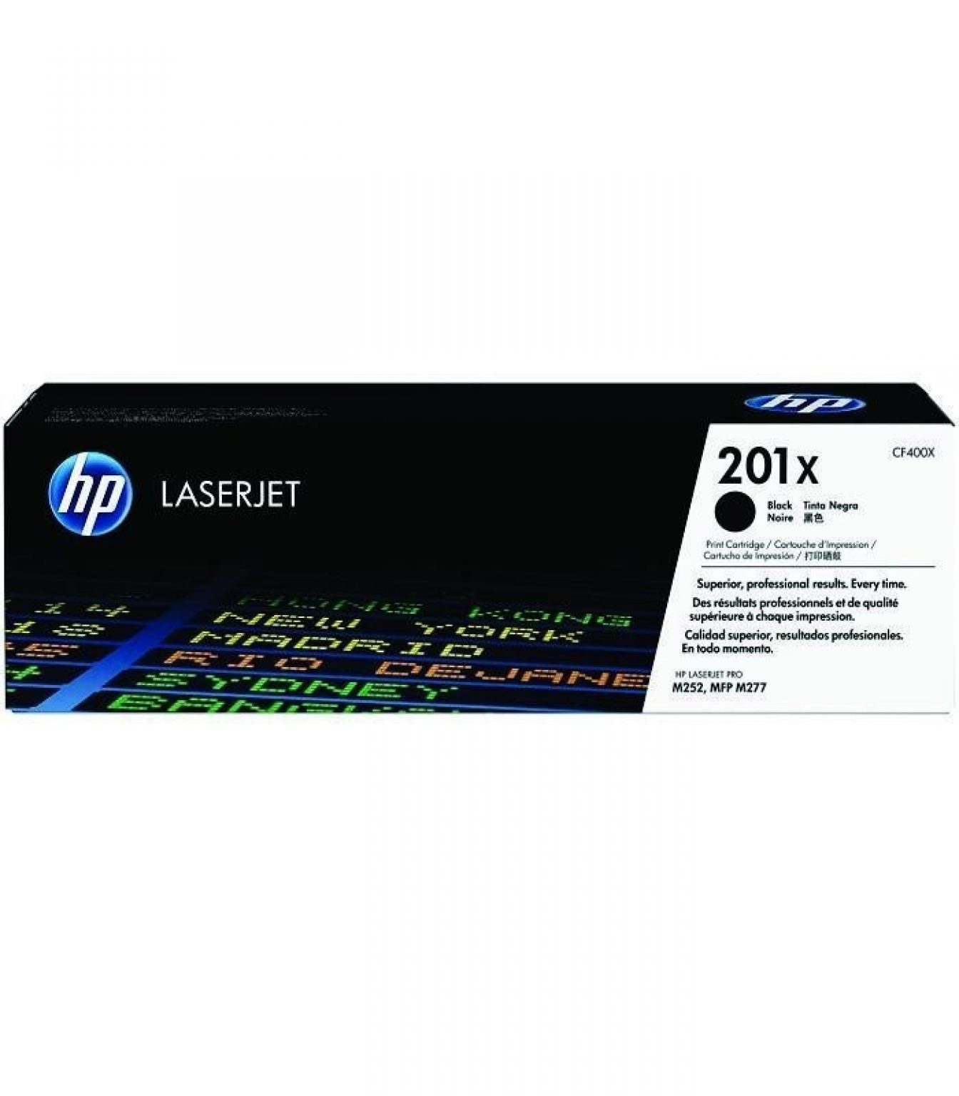 HP - 201X Black LaserJet Toner Cartridge [CF400X]