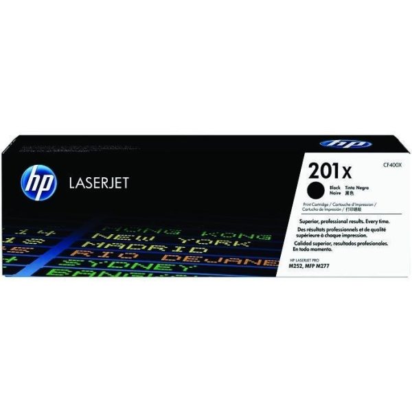 HP - 201X Black LaserJet Toner Cartridge [CF400X]