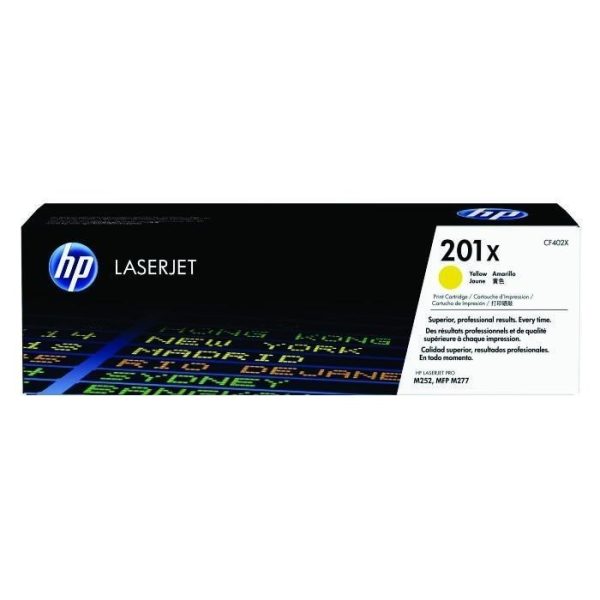 HP - 201X Yellow LaserJet Toner Cartridge [CF402X]