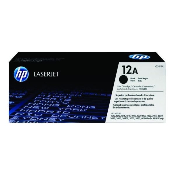 HP - LaserJet 1000/3000 Series Black Cartridge [Q2612A]