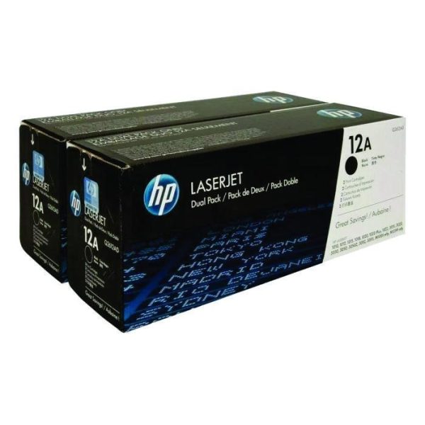 HP - LaserJet 1000/3000 Cartridge Dual Pack [Q2612AD]