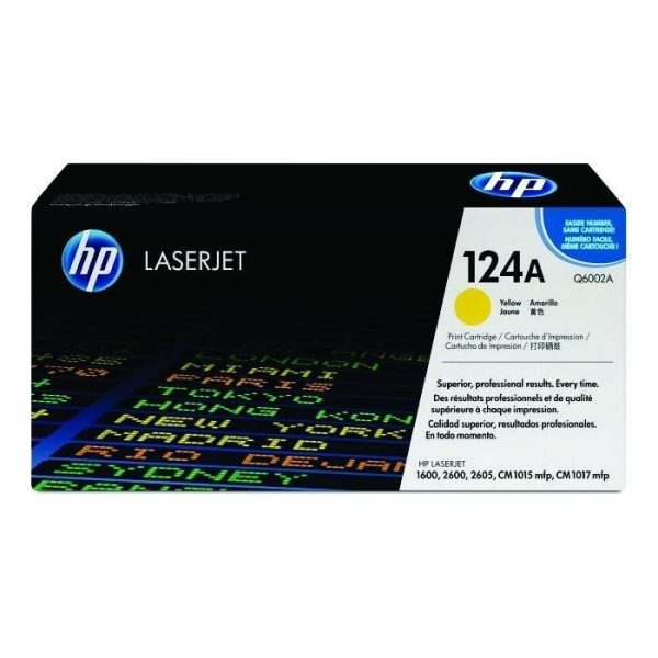 HP - LaserJet 2600/2605/1600 Yellow Cartridge [Q6002A]