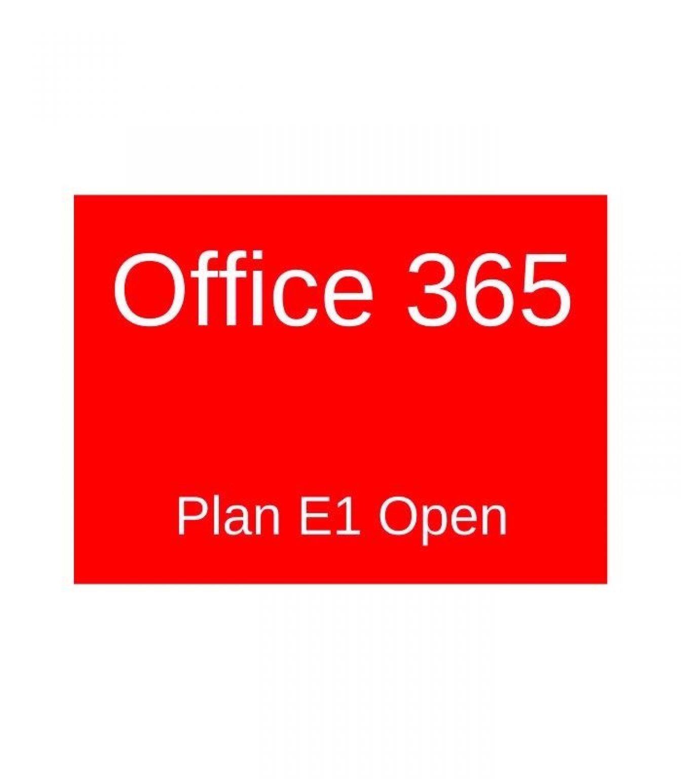 MICROSOFT - [O365 E1 Open]O365E1Open ShrdSvr SubsVL OLP NL Annual Gov Qlfd[Pemerintah]