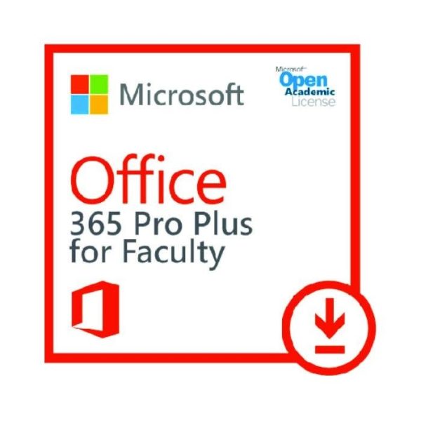 MICROSOFT - [O365 ProPlus Open for Faculty]O365ProPlusOpenFaculty ShrdSvr ALNG SubsVL OLV E 1Mth Acdmc AP[Pendidikan]