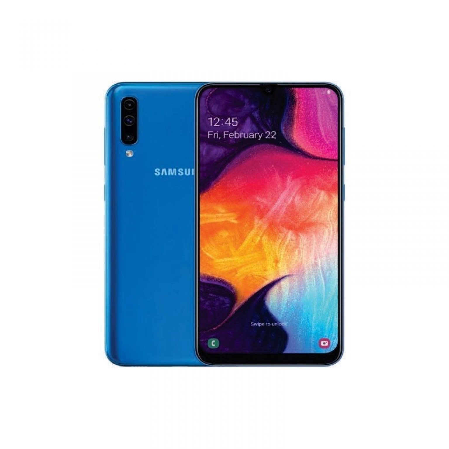 SAMSUNG - A50 128 GB Blue [SM-A505FZBHXID]