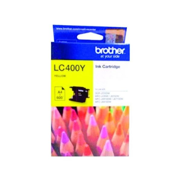 BROTHER - Yellow Ink LC-400Y
