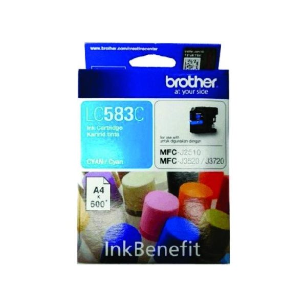 BROTHER - Cyan Ink Cartridge LC-583C