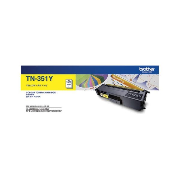 BROTHER - Yellow Toner Cartridge TN-351Y