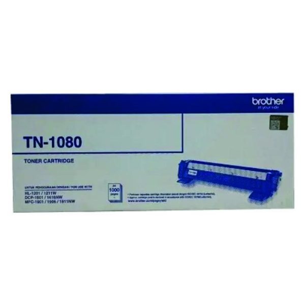 BROTHER - Black Toner Cartridge TN-1080